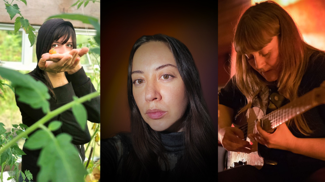 Summer at The Dock: Natalia Beylis, Sharon Phelan, Aoife Hammond.