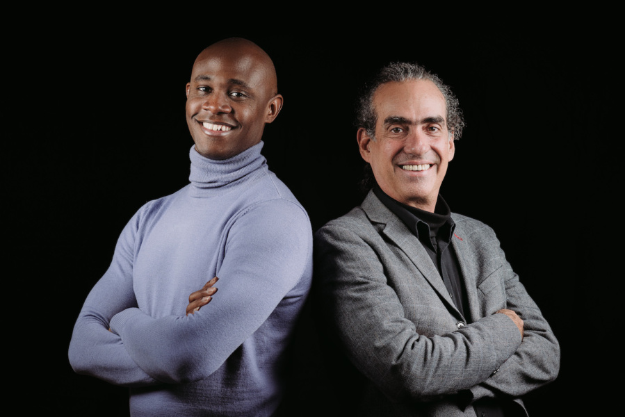 Ahmed Dickinson and Eduardo Martín. Photo by Alejandro Tamagno.