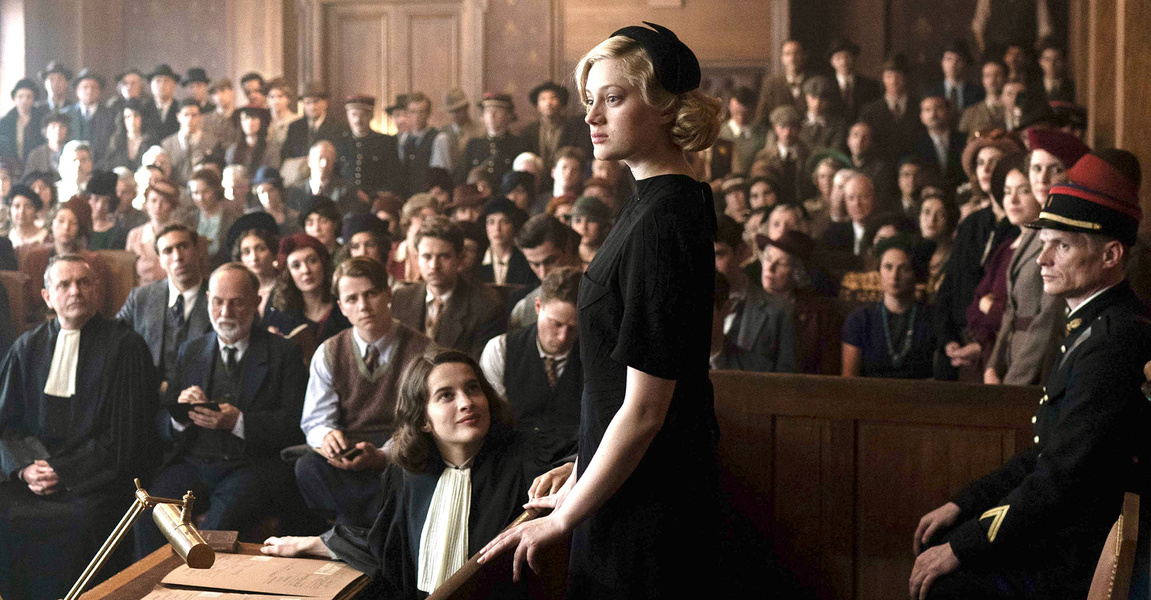 Nadia Tereszkiewicz in The Crime is Mine, courtesy of Music Box Films.