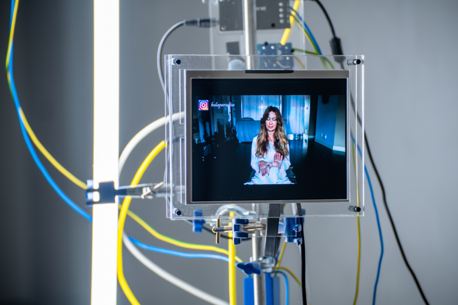 Detail of Instruction 07: Now, exhale. Adam Gibney