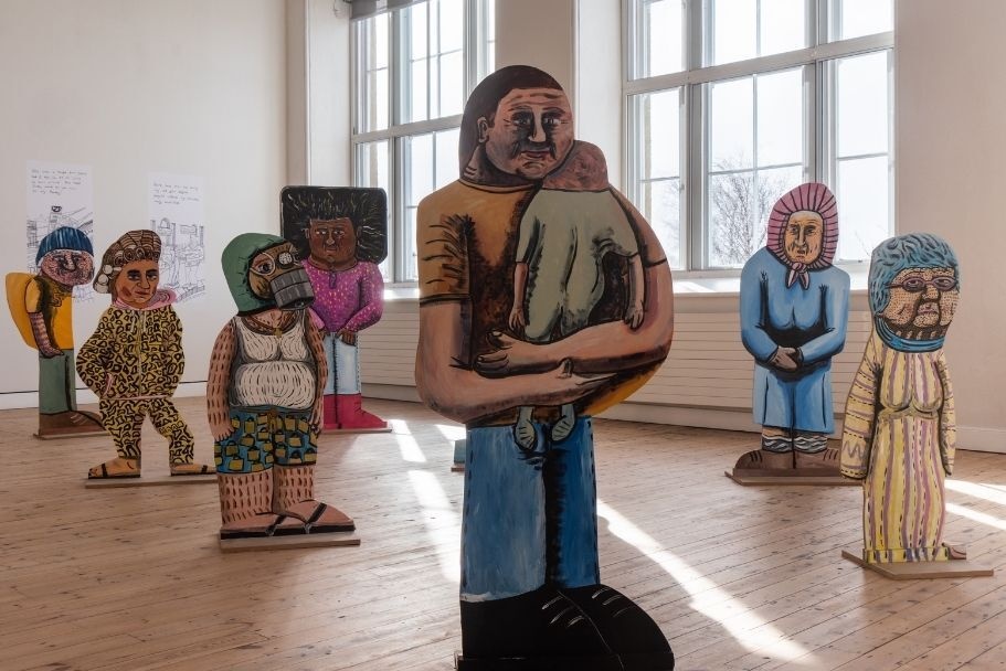 Installation photo of Mortal Engines Vol. 5 Harry Walsh Foreman The Dock