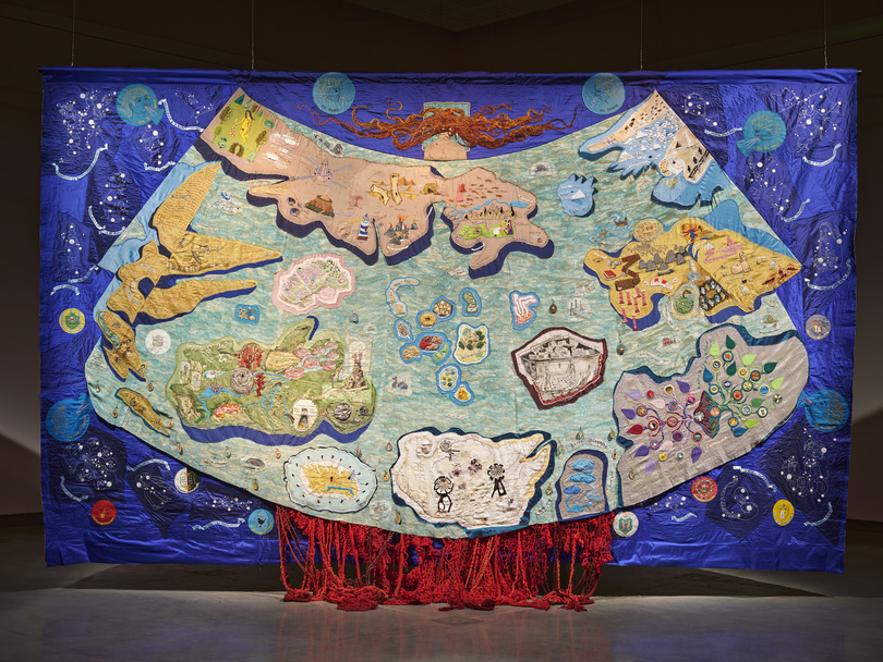 Alice Maher and Rachel Fallon, installation view of <em>The Map </em>at Rua Red South Dublin Arts Centre, courtesy of the artists.