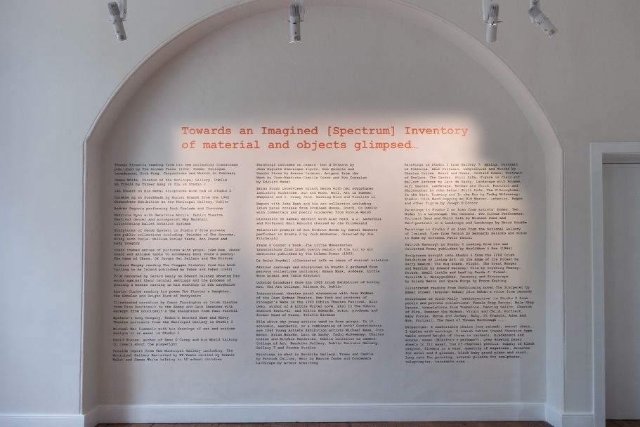 Towards an imagined Spectrum Clíodhna Ní Anluain