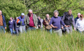 Creative Farm Walk led by Paddy McGurn in County Fermanagh. Photo by Brian Farrell.