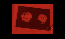 Chloë Delanghe and Mattijs Driesen, still from <em>Hexham Heads</em> (2024), courtesy of the artists.