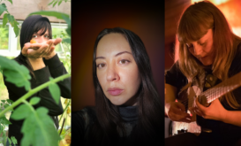 Summer at The Dock: Natalia Beylis, Sharon Phelan, Aoife Hammond.