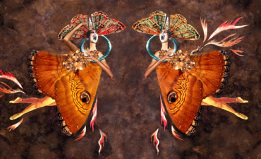 Deborah Kelly, <em>For Creation</em>, untitled still from collage animation, 2021.