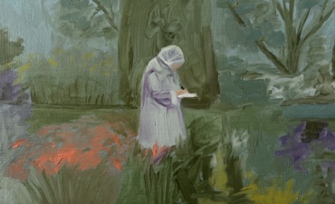Laura McMorrow,<em> Granny in the Garden</em>, 2022.
