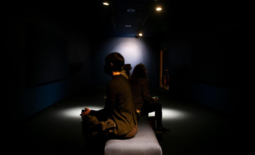 Installation view of <em>We Are The Map</em> by Sinéad Gleeson and Stephen Shannon at Rua Red South County Dublin Arts Centre.