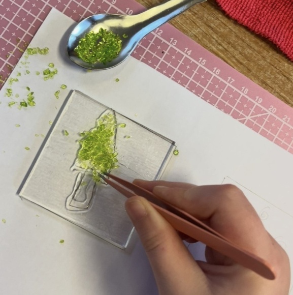 Glass workshop detail