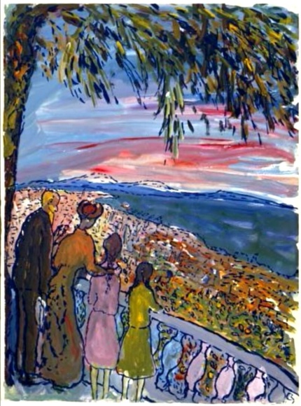 Charlotte Solomon painting