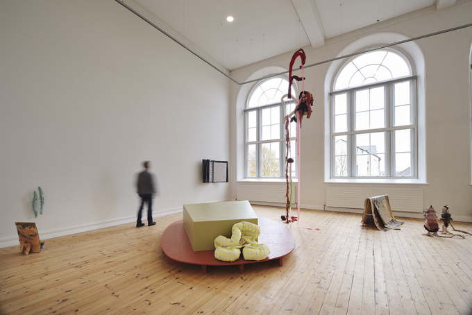 Kian Benson Bailes, Orla McHardy and Anna Spearman, <em>Invited</em><em>Guests</em> (2024—2025). Photo by Ros Kavanagh.