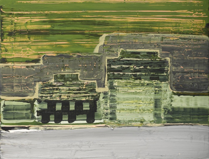 Sinéad Ní Mhaonaigh The Dock Commisision 35x40cm