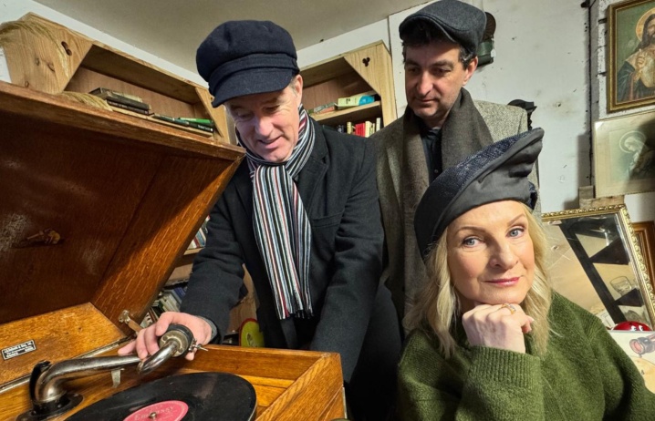 <p>Ultan Conlon, Eleanor Shanley, and Jimmy Higgins.</p>