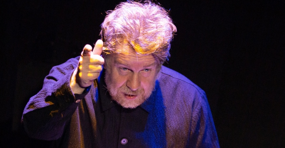 Kevin Barry reads during the Iron Mountain Literature Festival 2024 at The Dock. Photo by Brian Farrell.