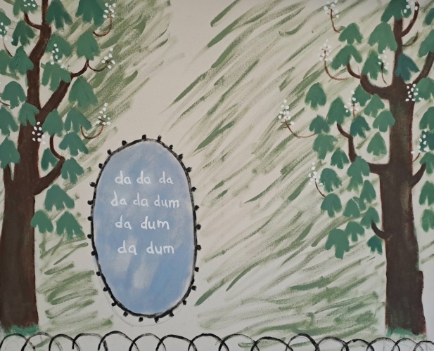 <em>Da Da Da</em> (2022) by Fionna Murray.
