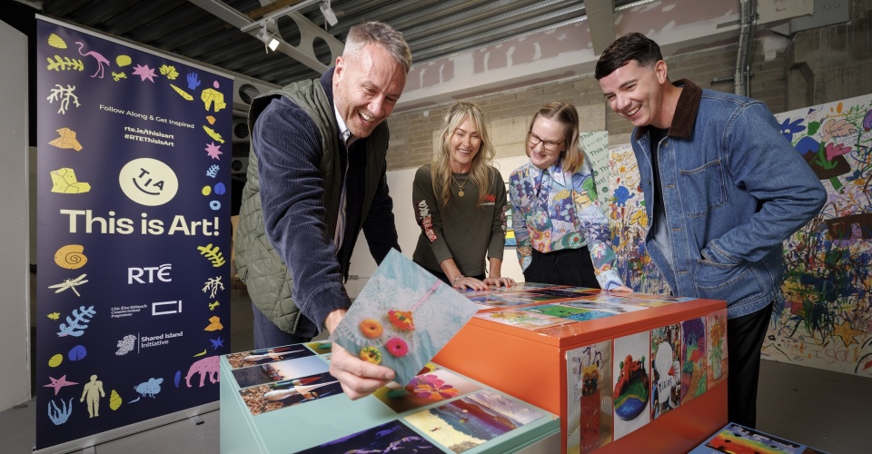 <p>The judges for RTÉ’s This is Art! are Maser, Helen Steele, Mary Conlon, and Joe Caslin.</p>