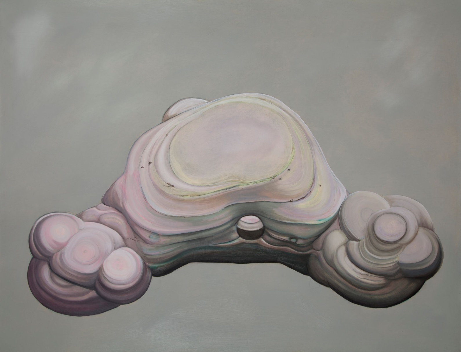 Bennie Reilly Cloud Concretion oil on canvas 70 x 90cm 2022